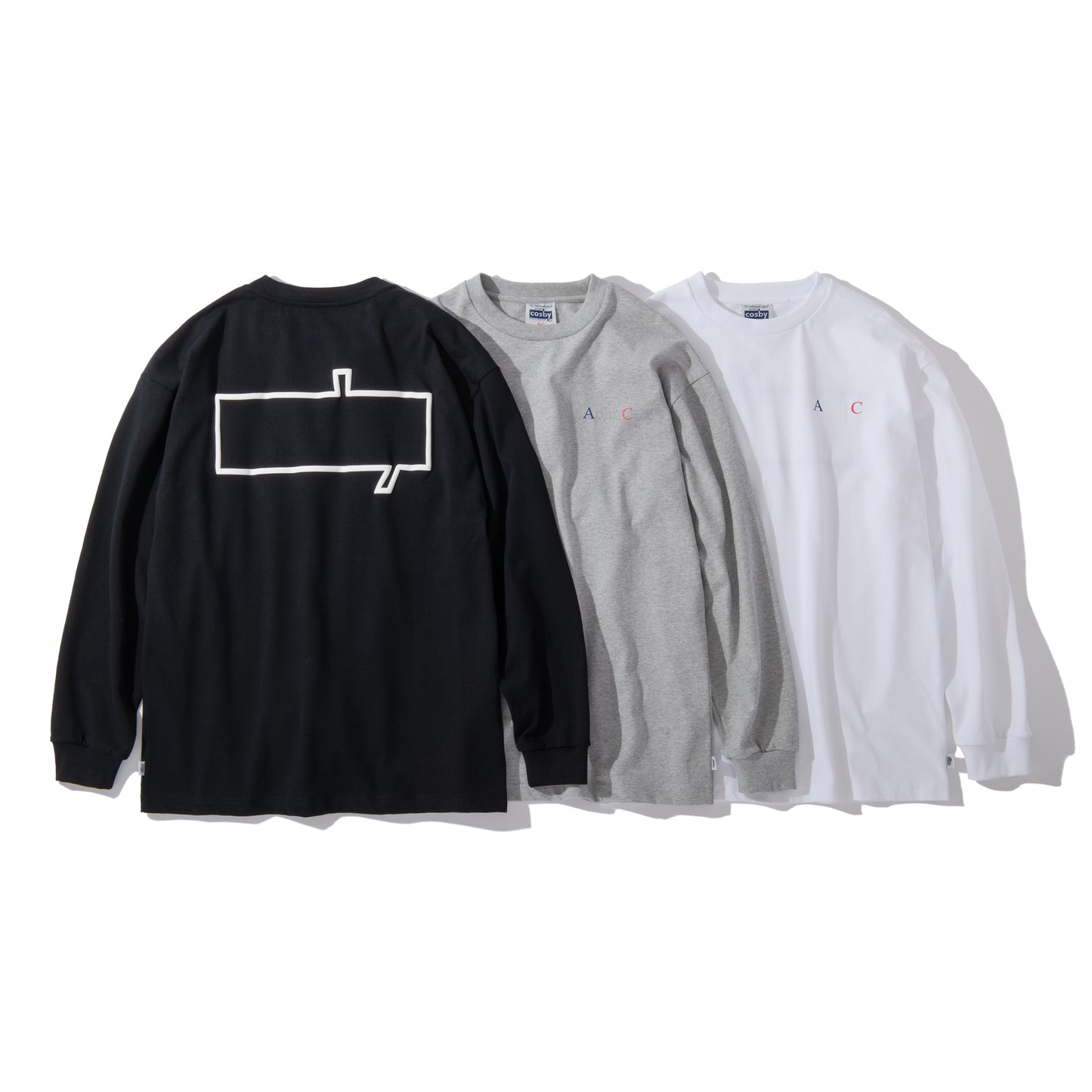 Gerry Cosby A+C L/S TEE / BLACK