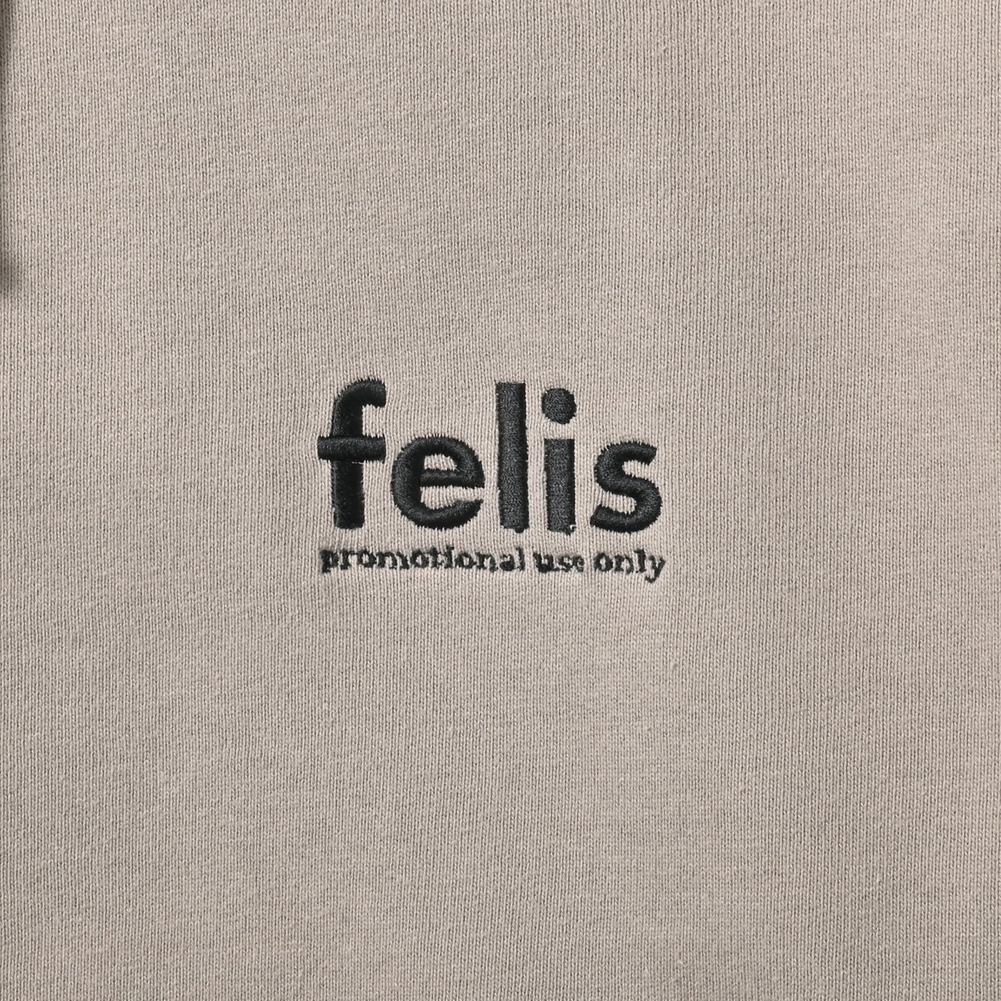 Felislounge / Embroidery Hooded Sweat Shirt / GRAY
