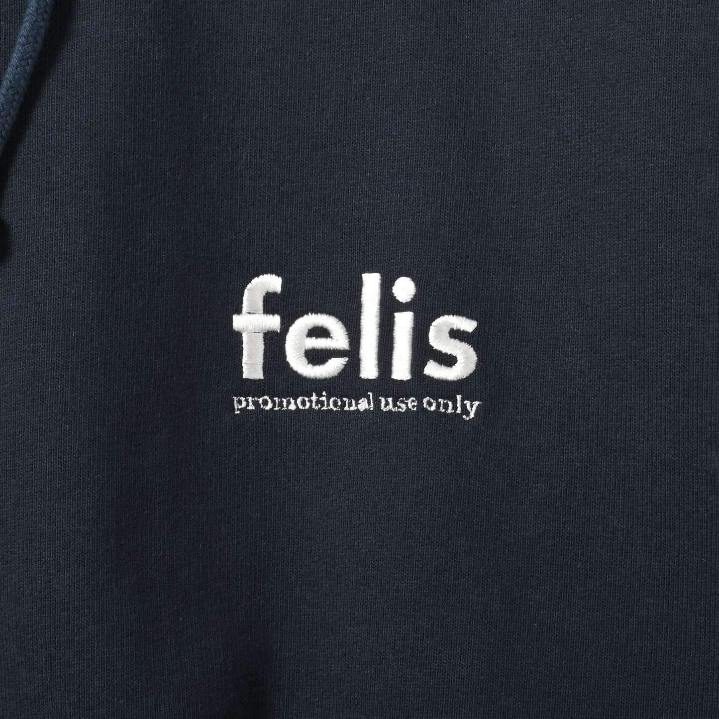 Felislounge / Embroidery Hooded Sweat Shirt / DARK NAVY